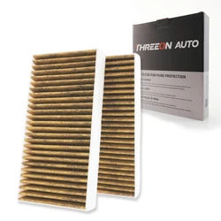 For BMW 2 F45 F46 i3 2013- X1 F48 MINI F54 F56 F57 Activated Carbon Air Cabin Filter CUK23005-2 MK8030-2P 64116823724