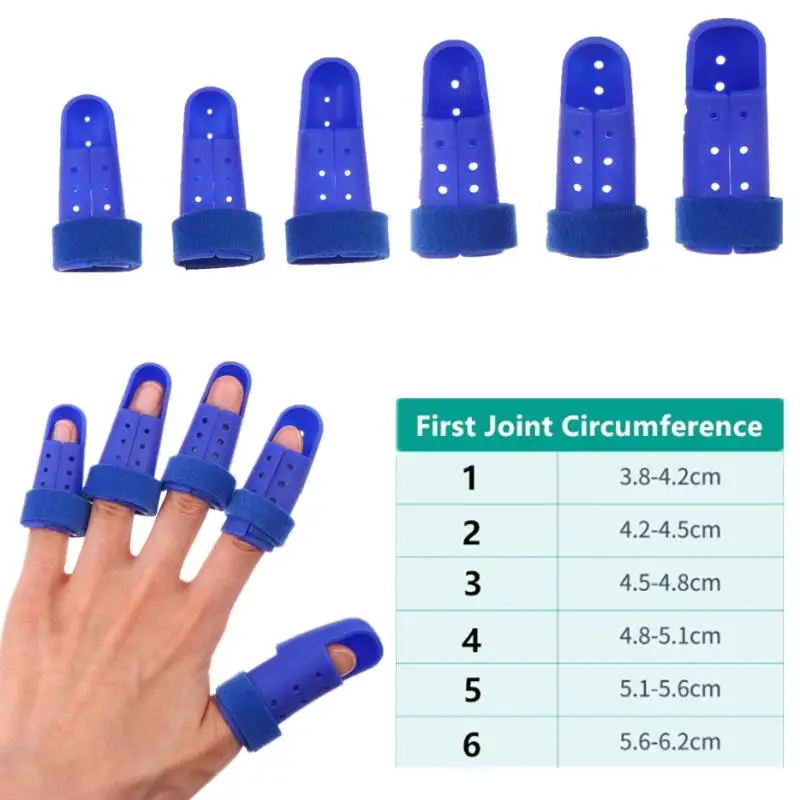 

Синяя шина для пальцев, регулируемая защита для поддержки пальцев для пальцев, артрит, сустав, травма пальцев, облегчение боли