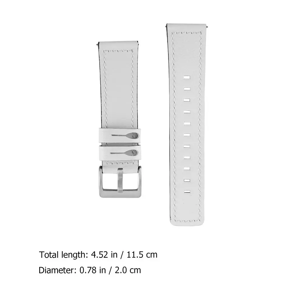 S3 Watch Band Replacement Strap for Adjustable Multiple Holes Breathable Skin Friendly Stylish