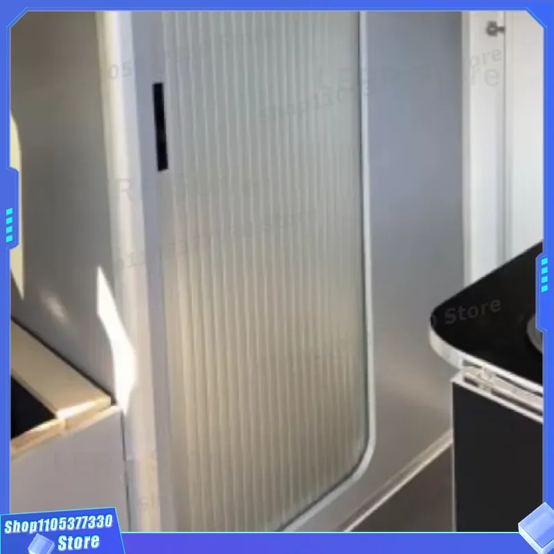 PVC ABS Plastic Roller Shutter Door for RV Bathroom Camper Shower Room Kitchen Furniture Toilet Partition Compact Design