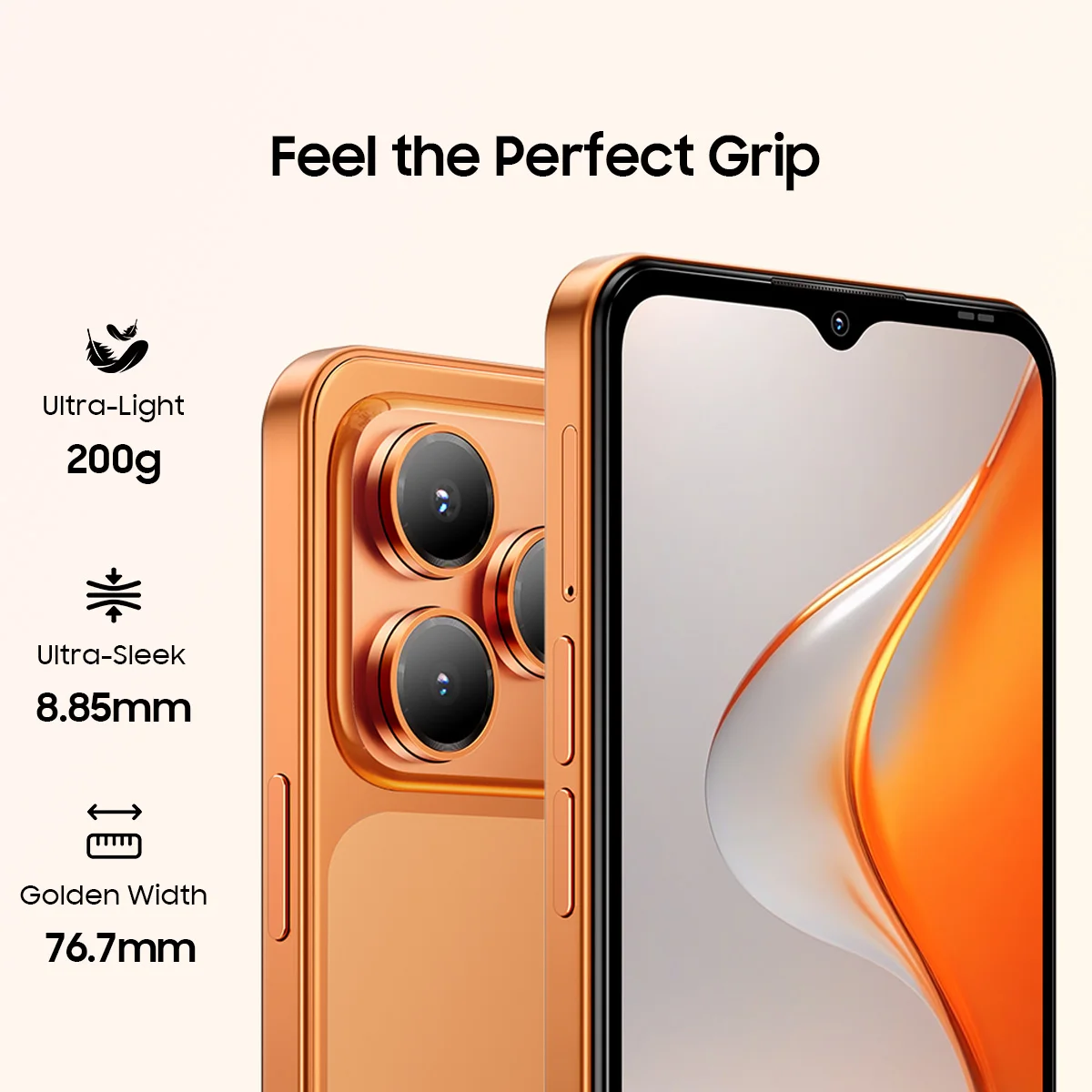 Blackview WAVE 7C Smartphone 16(4+12)GB+64GB 6.56-inch HD+5000mAh
