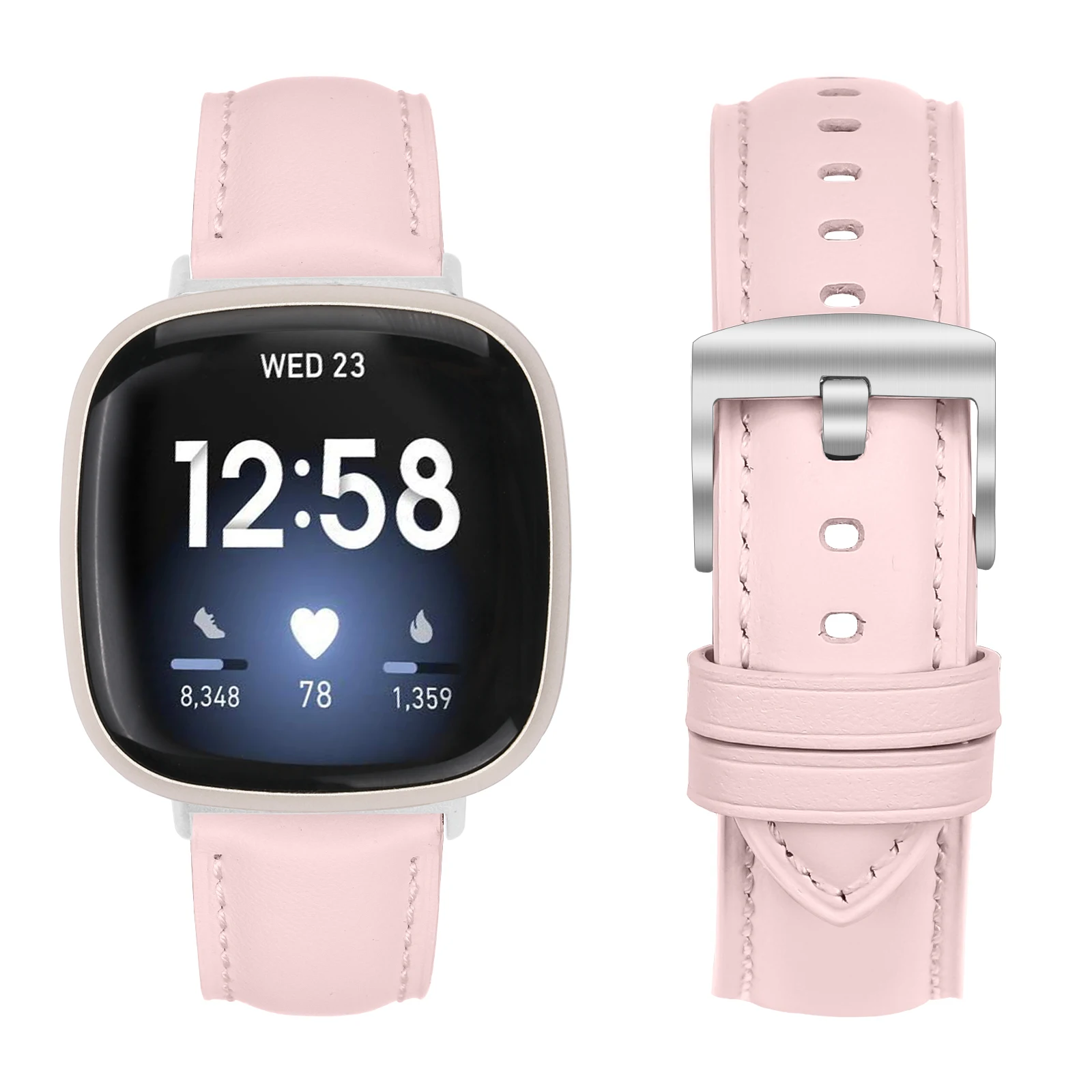 New Band For Fitbit Versa 4 3 Sense Women Men Watch No Gaps Bracelet Strap Belt For Fitbit Versa 4 Sense 2 Replacement wristband