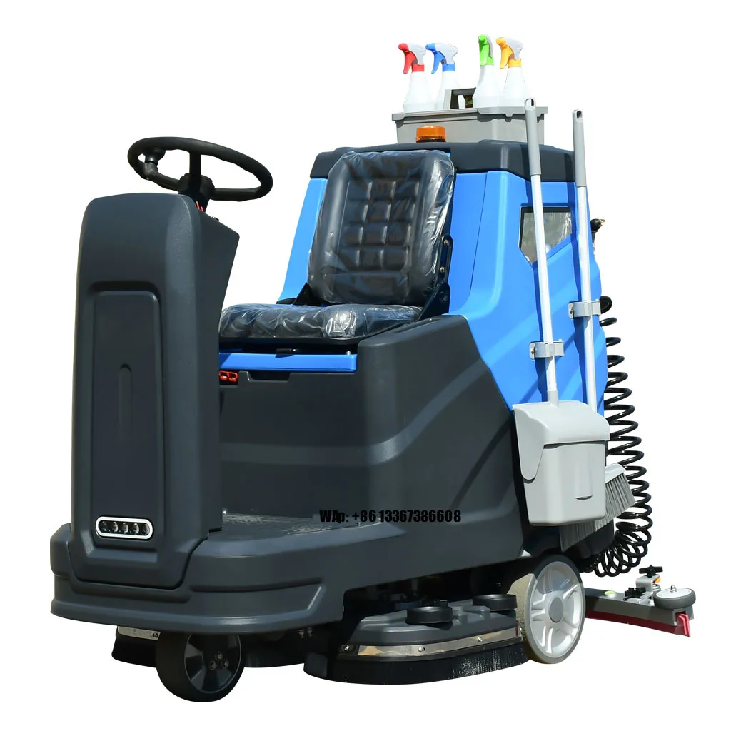 Industrial Organic Dry Cleaning Machine Electric Floor Cleaning Scrubber Floor Cleaning Machine