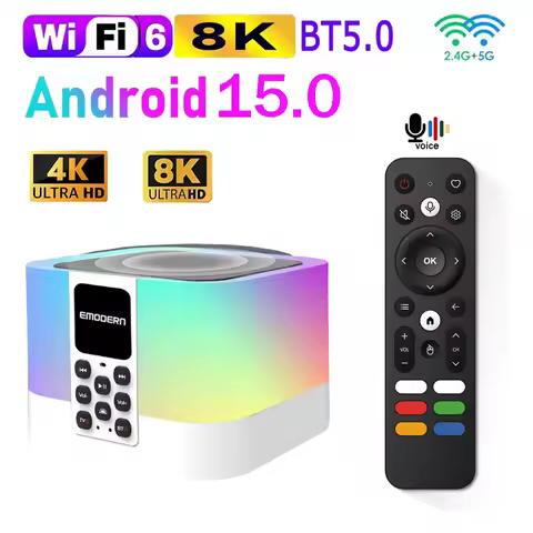 Z1 Mix Android 15.0 Allwinner H313 Quad Core Wifi6 HD 8K 4K Dual Wifi 4G 5G BT5.0 Media Player Voice remote Smart TV Box iptv