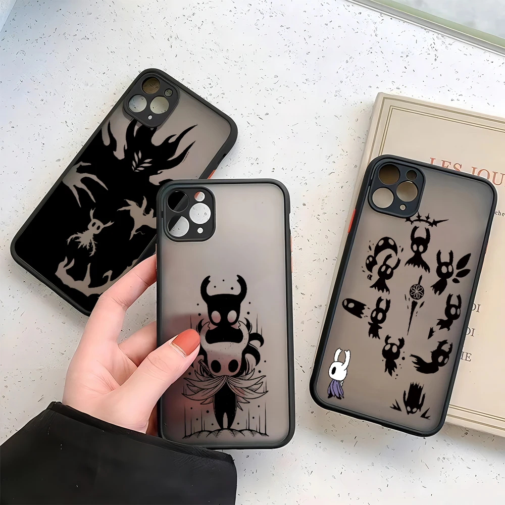 The Hollow Knight Phone Case For Samsung S24 S23 S22 S21 S20 S10 FE Note20 Note10 Plus Ultra Lite 5G Matte Transparent Cover