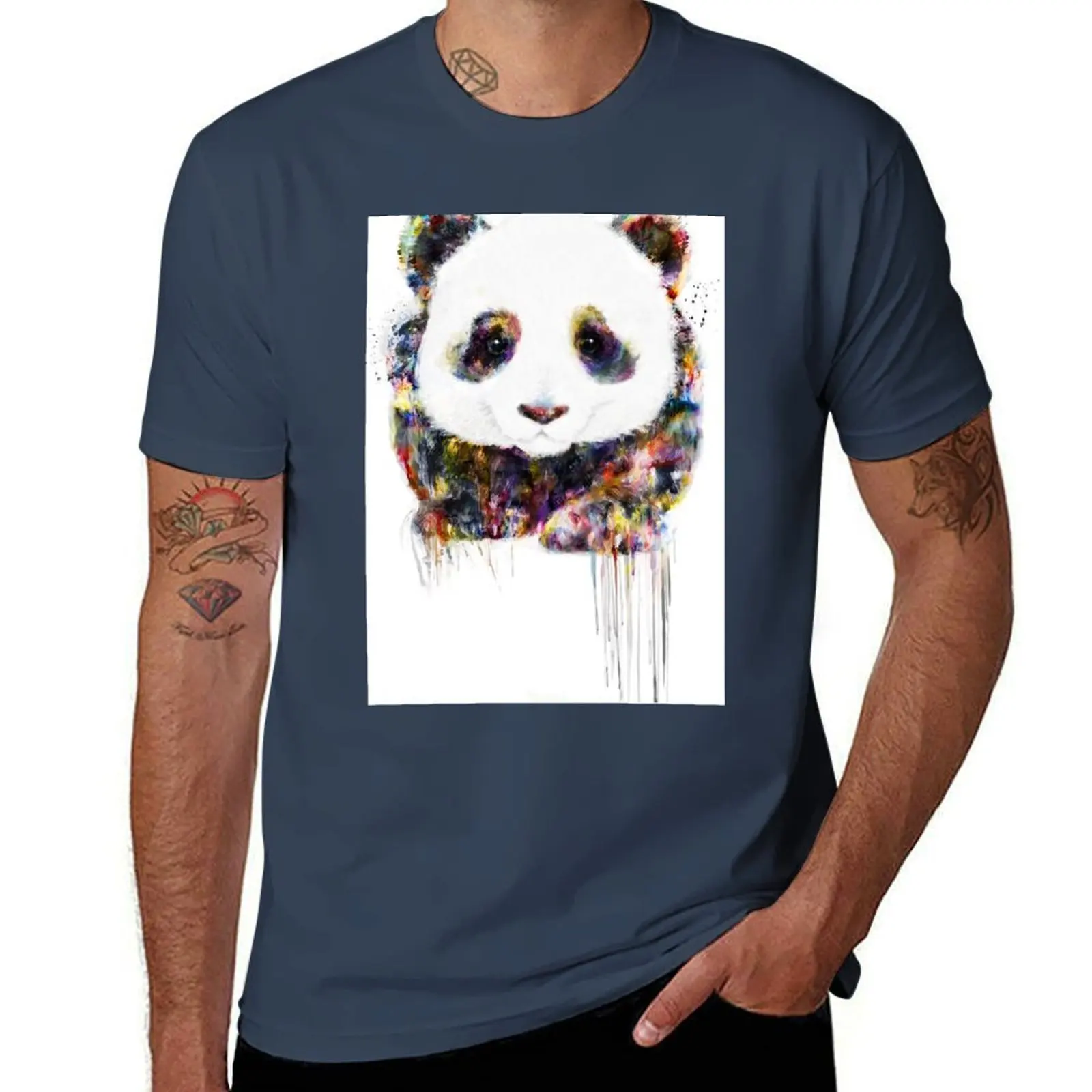 

panda T-Shirt t shirts for man cotton funny t shirt for man t shirt custom print T-Shirt