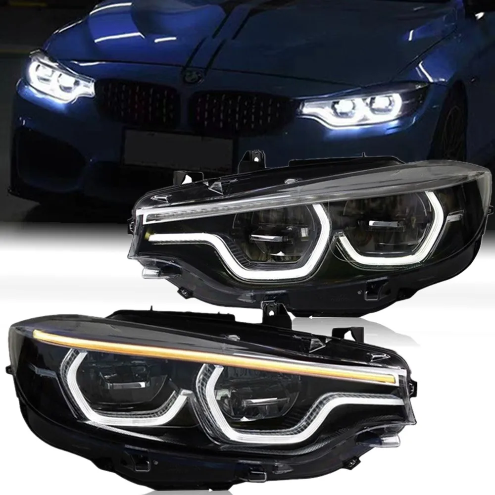 

2pc Car Led Front Lights For BMW F32 Led Headlights 4-Series 428i 435i 2013-2020 Modified Full Led Headlamp Assembly