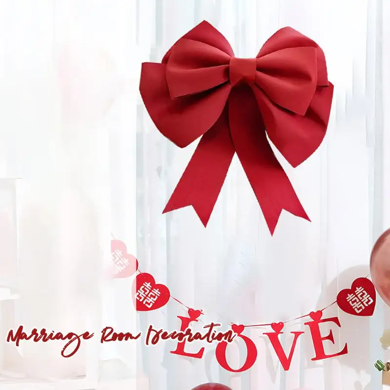 【YA】30/50/75CM Giant Soft Bow DIY Set EVA Sponge Paper Material Package for Wedding Bridal Shower Decor