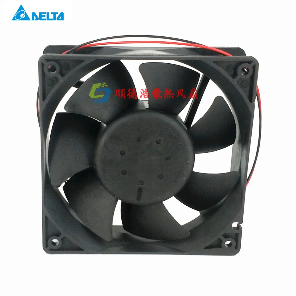 Delta Electronics BEF12038HS 24V DC 0.25A 120x120x38mm ventilador de refrigeración de servidor de 2 cables