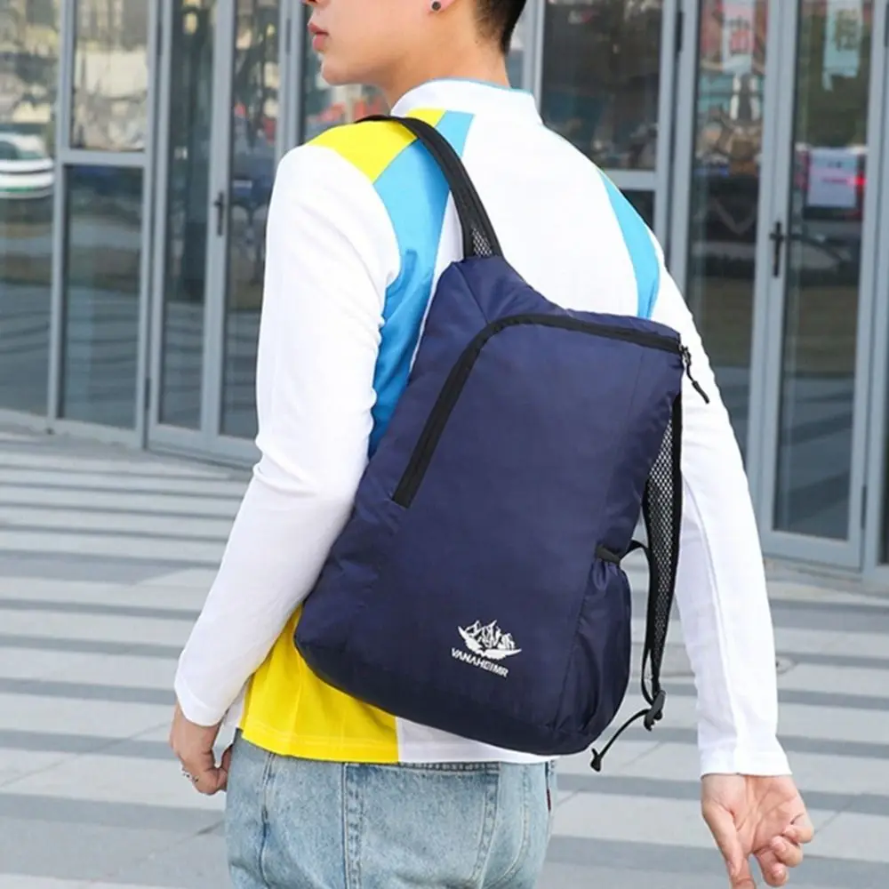 

Bag Knapsack Nylon Climbing Travel Bag Cycling Bag Lightweight Shoulders Bag Outdoor Backpack Foldable Backpack Hiking Daypack