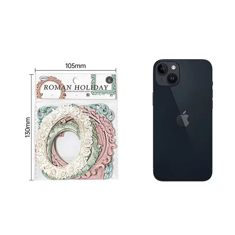 10 قطعة لوازم الكتابة منصات قاعدة الحدود ورق زينة مواد الديكور الفنية 130*105 مللي متر