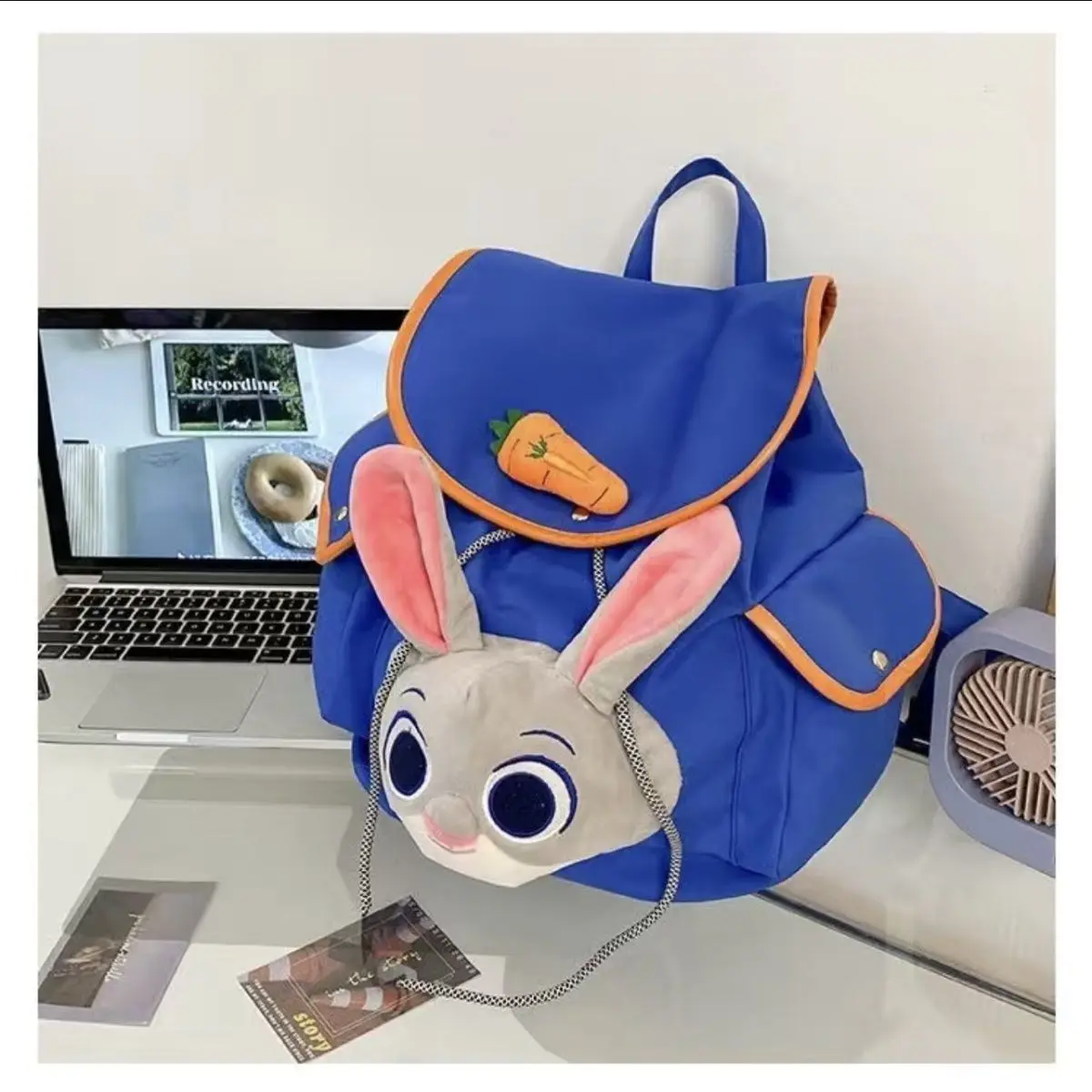 

2024 New Disney Women's Backpack Fashionable High Quality Girl Doll Backpack Cartoon Casual Large Capacity Student Backpack