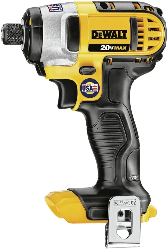 DEWALT 20V MAX Schlagschrauber-Kit, 1/4 Zoll, Akku und Ladegerät im Lieferumfang enthalten (DCF885C1)