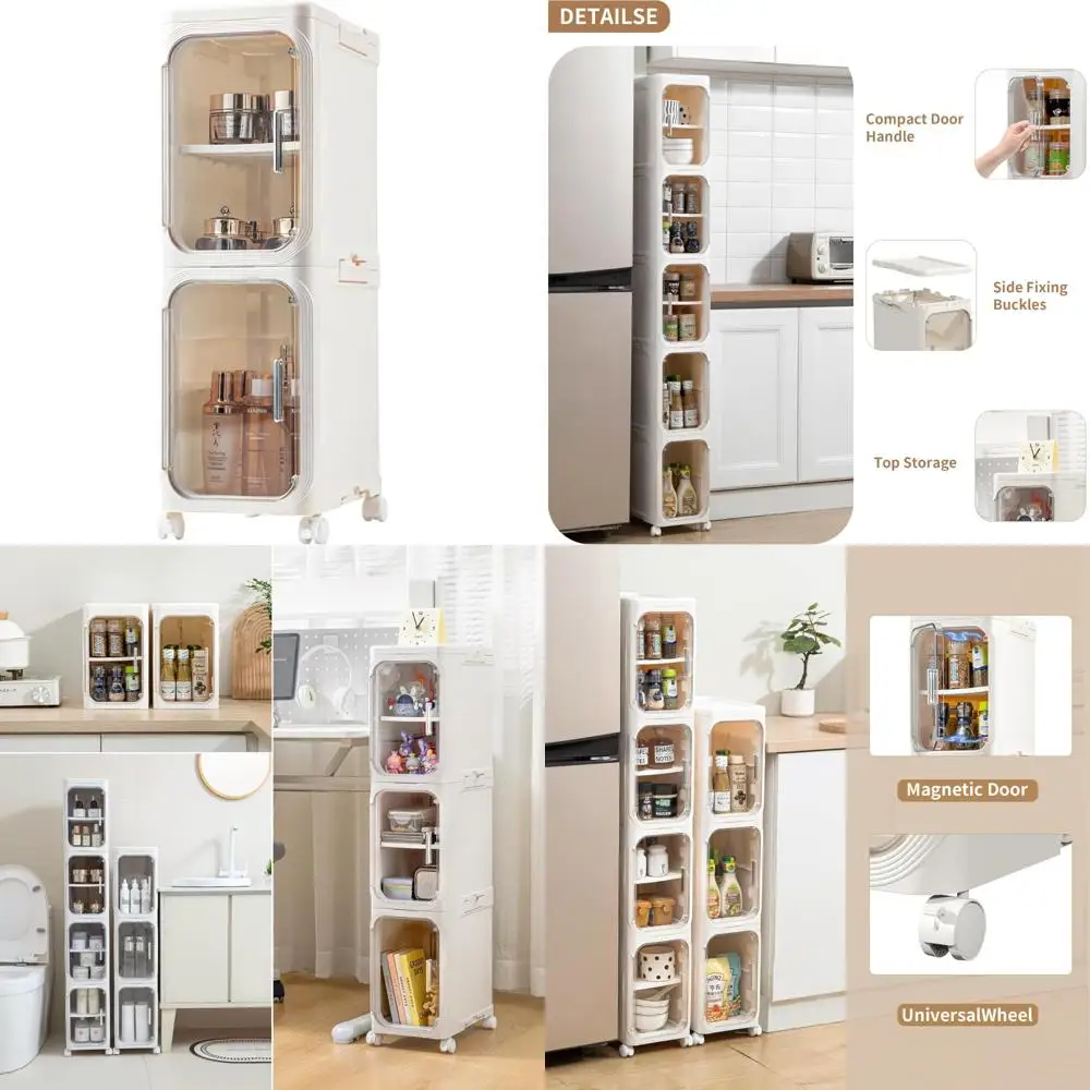 2-Tier Narrow Bathr… - image