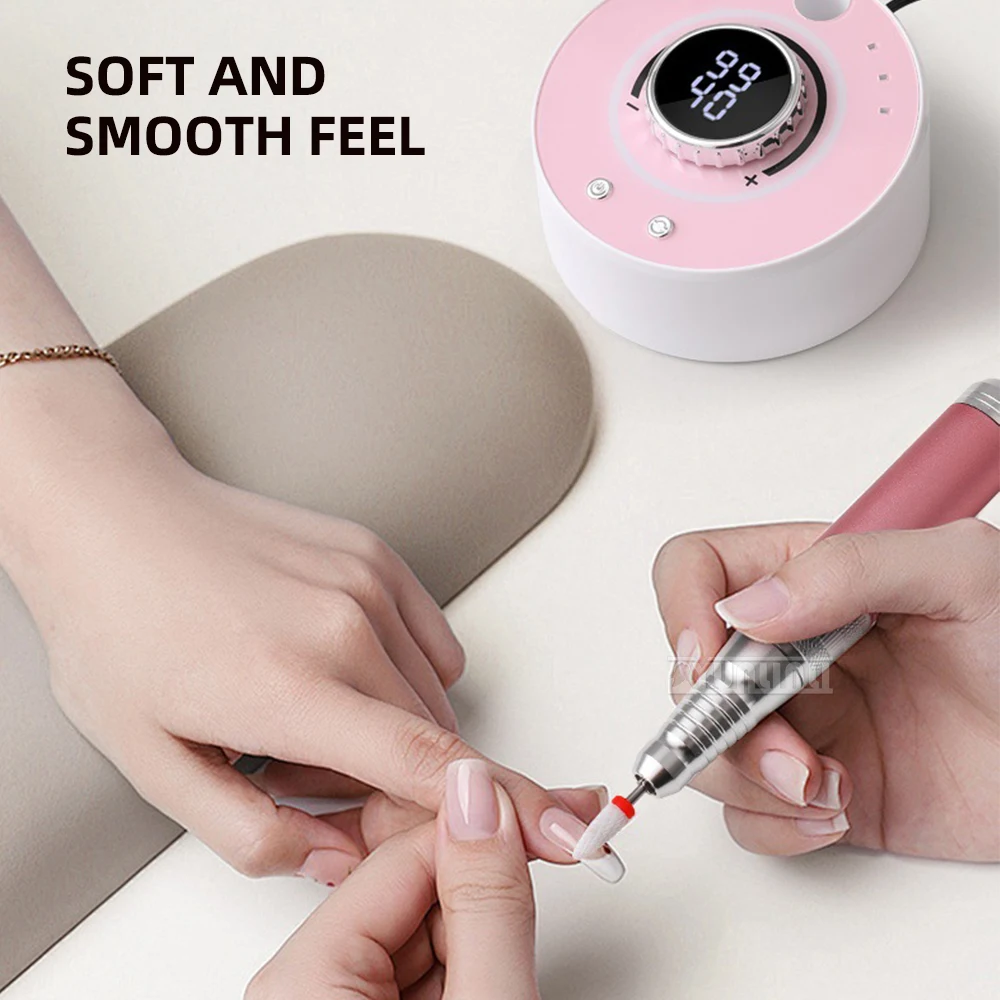 Maszyna do polerowania paznokci 36000 obr./min, polerowanie i grawerowanie, usuwanie martwego naskórka, szybka, stabilna, do użytku komercyjnego.
