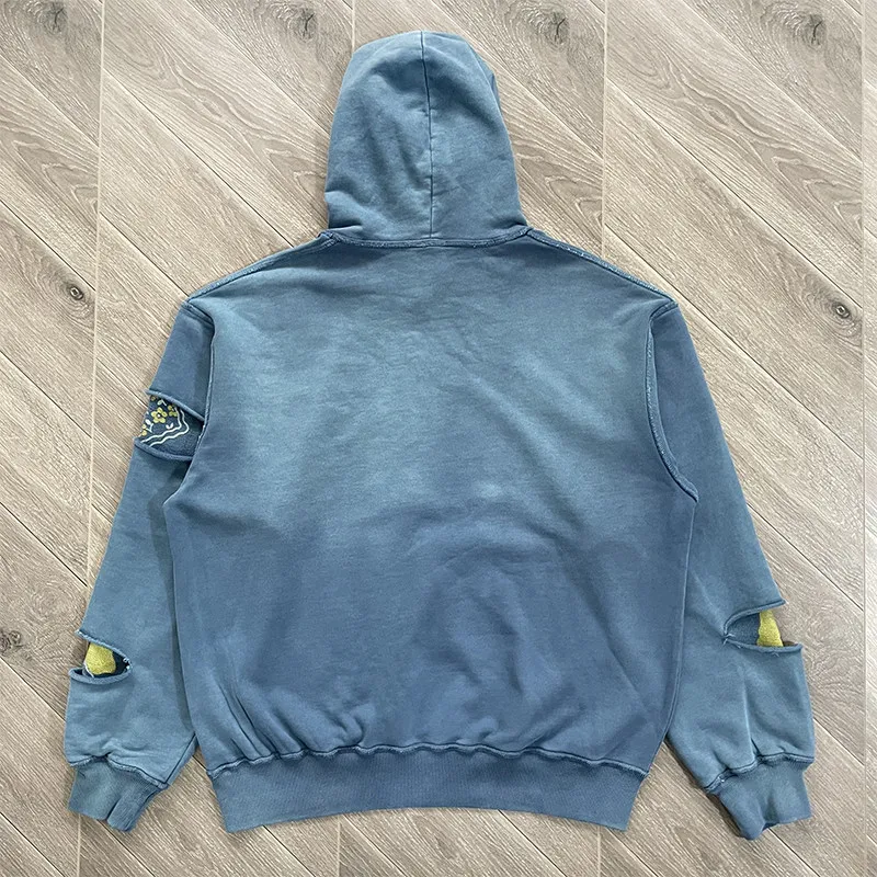 Kapital Kountry Smilie Patch Reversible Hoodies