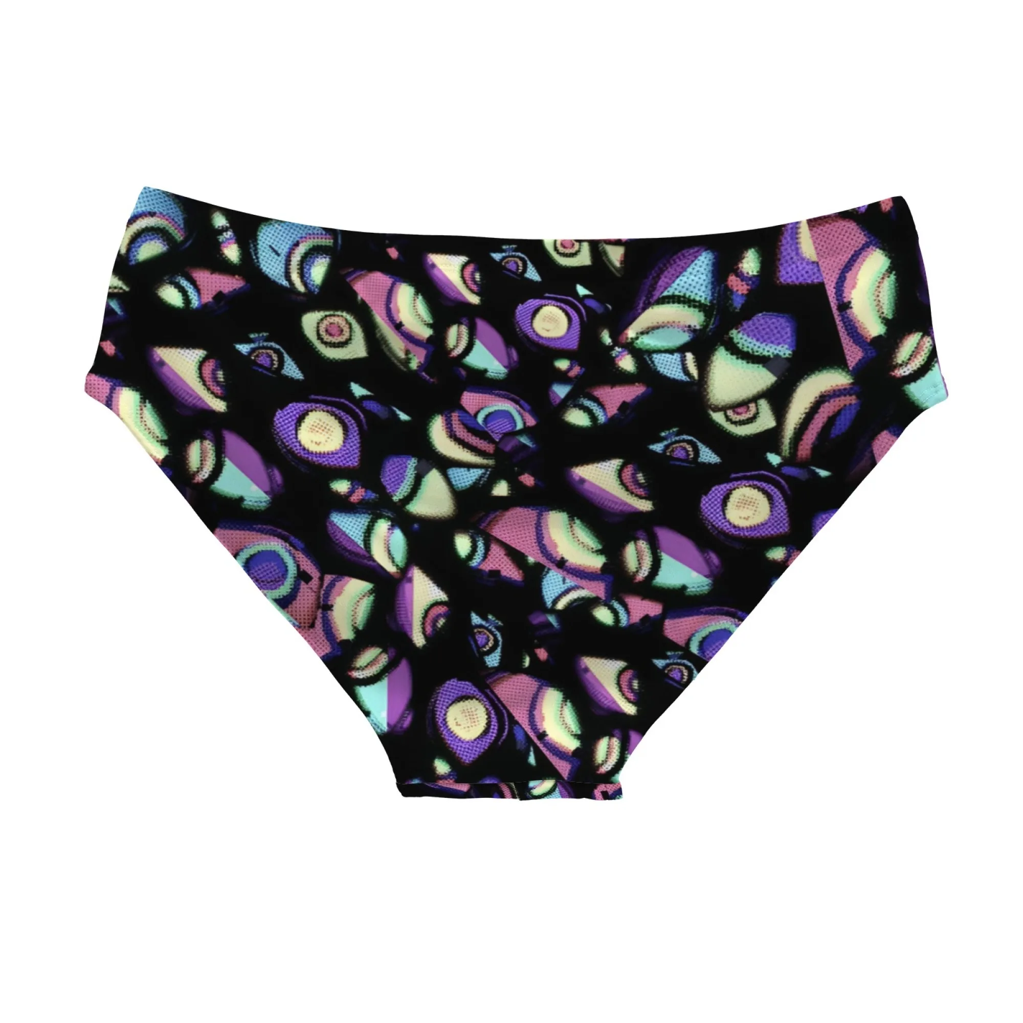Psychedelic Eyes Swim Trunks Slim Fit Durable Drawstring Triangle Swim Trunks Water Parks Island Sunbathing Men's Vacations Gift