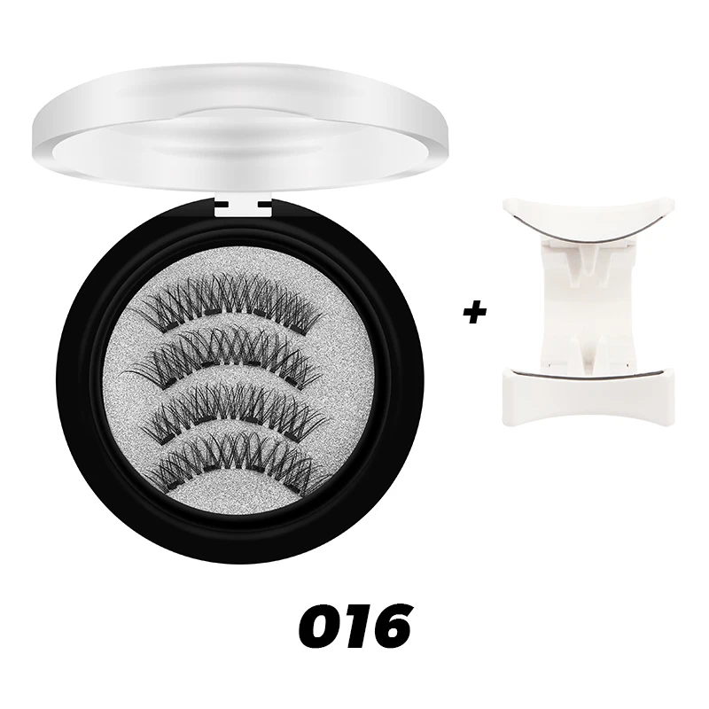 DINGSEN 1 Set Magnetische Wimpern 3D Natürliche Falsche Wimpern Wiederverwendbares Magnet-Clip-Set Wimpernverlängerung Make-up Pinzette Wimpernset – Detail 11