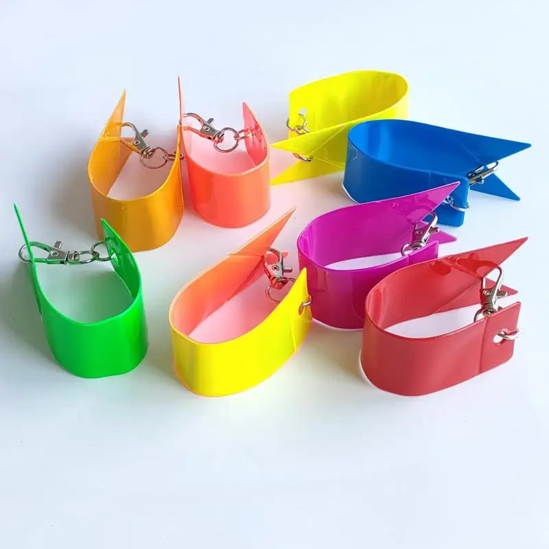 1PCS Car Keychain Decoration Waterproof Material Long Service Life Durability Rain Protection Sun Protection