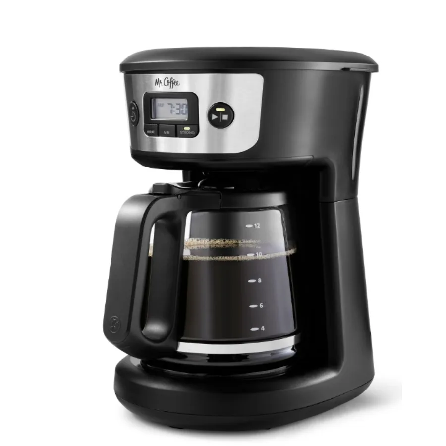 

Mr. Coffee 12 Cup Programmable Coffee Maker with Strong Brew Stainless