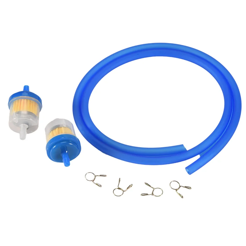 Надежный шланг газового топливного фильтра с зажимами для китайского GY6 50Cc 150Cc 139QMB 157QMJ Tao Tao Scooter ATV Motorcycle Par