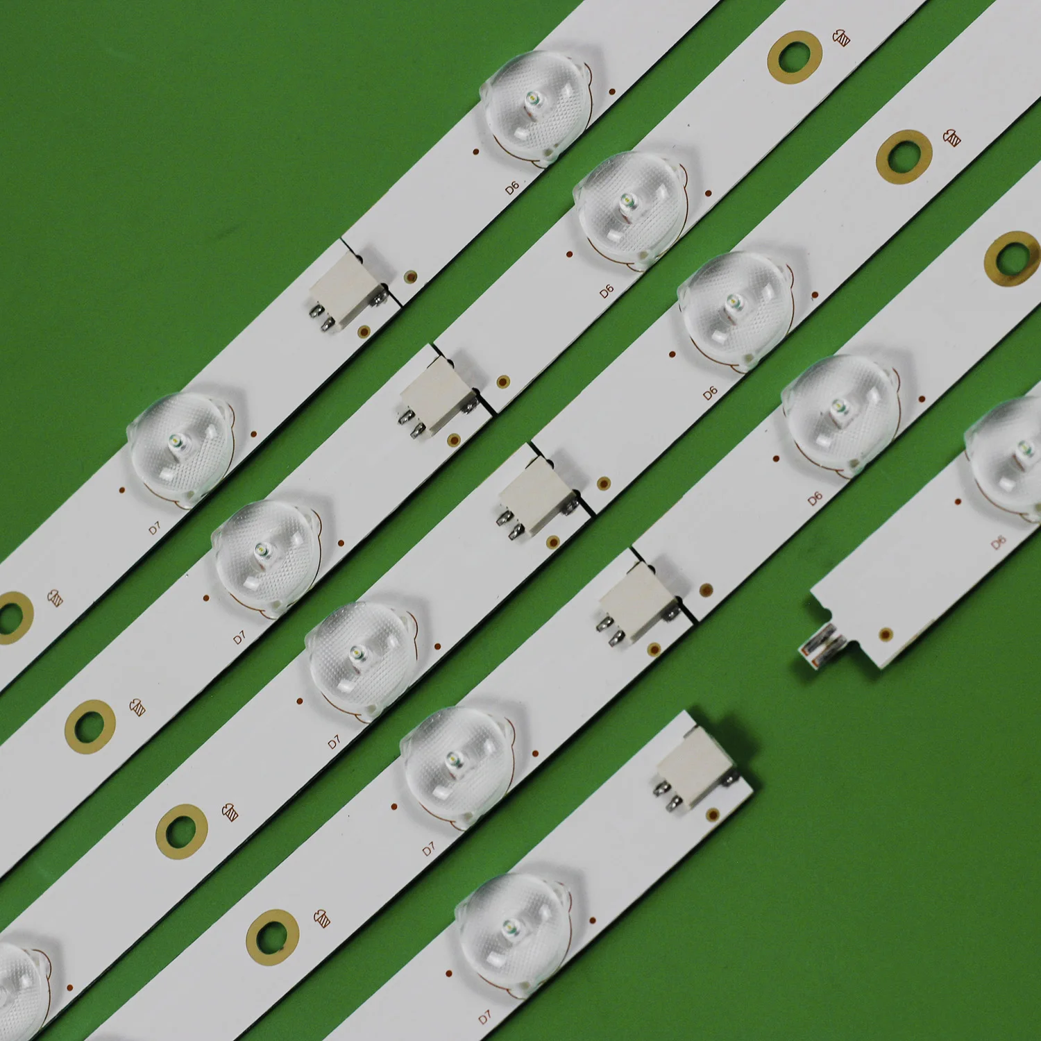 Светодиодная подсветка, 12 ламповых полосок для телевизора Philips 43 дюйма LB43014 V0_00 TPT430U3 EQLSJA.G 43PUS6501 43PUS6101 43PUS6201 43PUS7202 43PUH6101