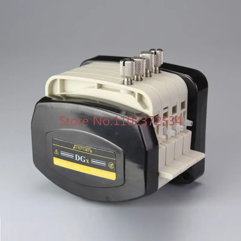 JIHPUMP DGx High Quality Micro Small Peristaltic Pump Multi Channel Head Dual Heads Multiple Lanes 2 4 Liquid Dispensing Pumps