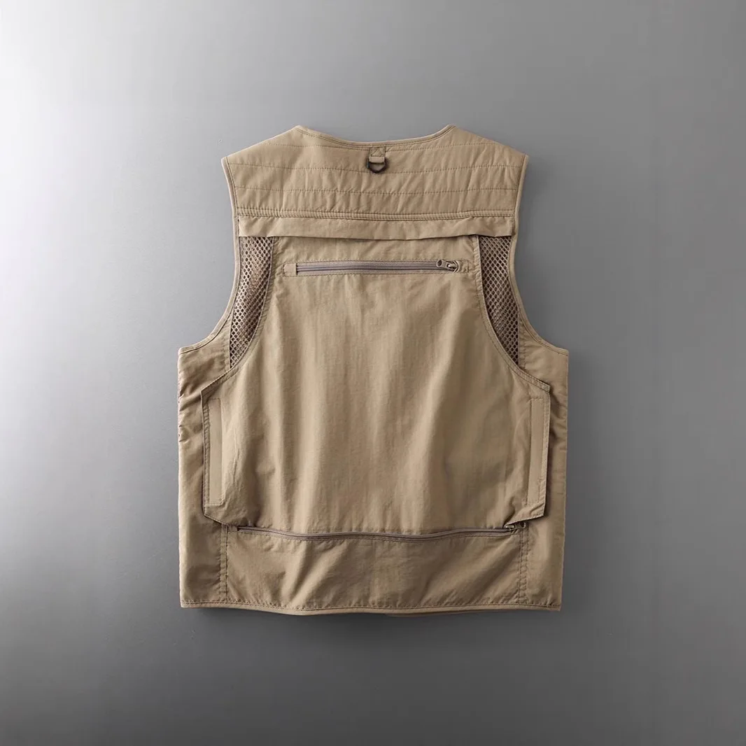 Artifact Fishing Vest Men's Summer Outdoor Function Lure Multifunctional Pocket Tactical Cargo Photography Vest