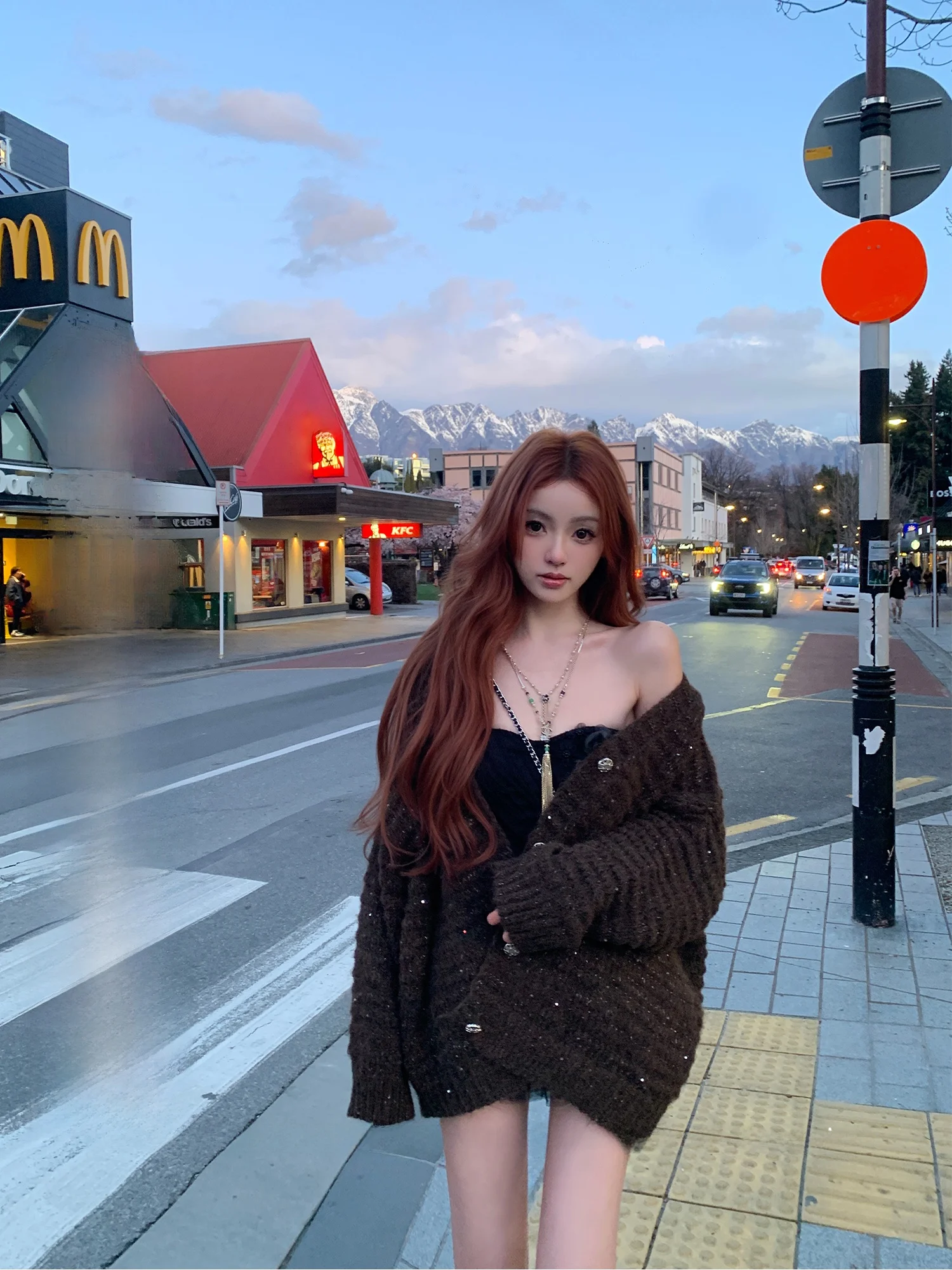 

Tuscan Autumn Mistin Alpaca Wool Sequin Gold Tead Twist Knitted Sweater Jaet Slim Fit Commute Sle Long Sve round ...