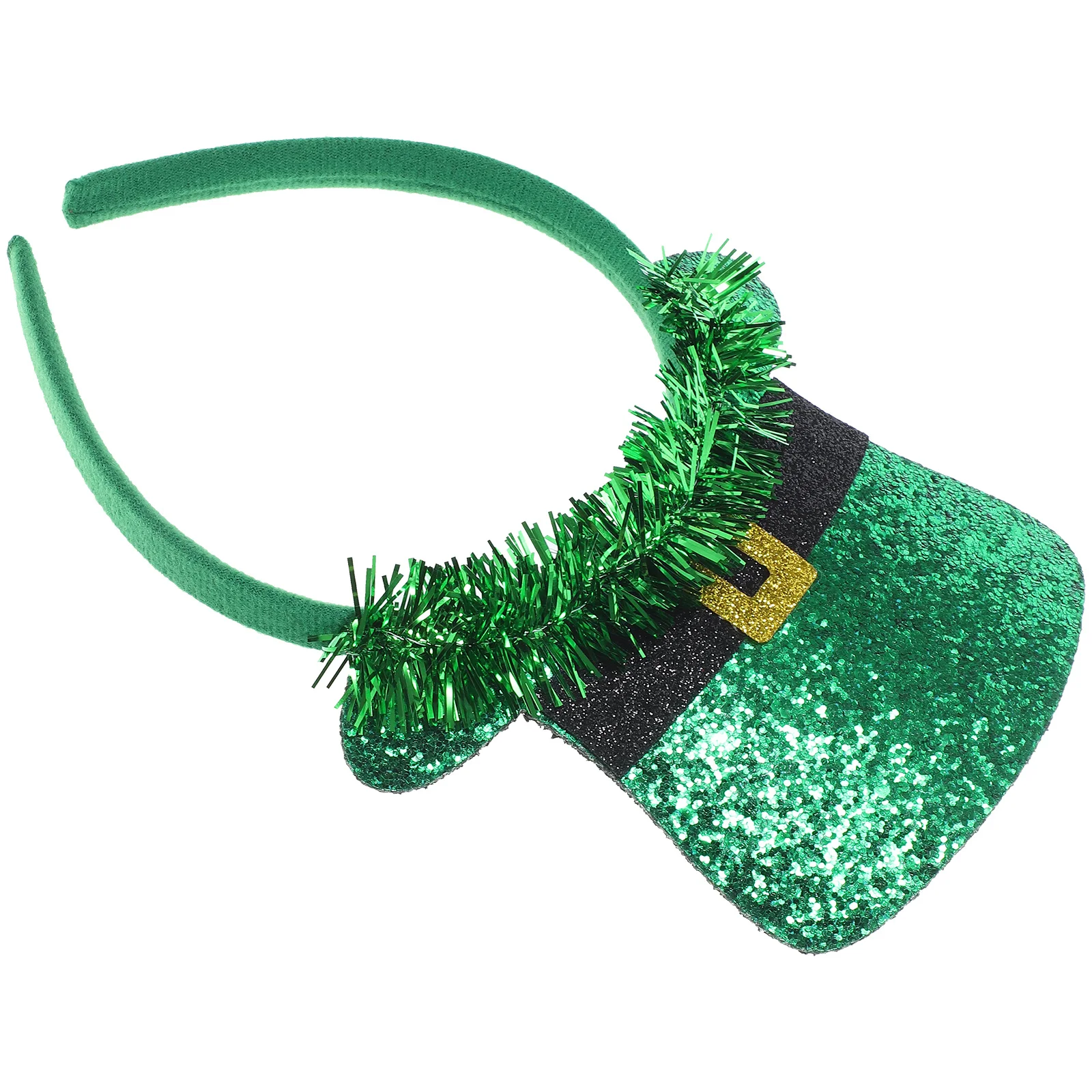 

St Patrick's Day Headband Lightweight Hat Style Party Hair Hoop Festival Prop Women Hair Decor Party Supplies Headband