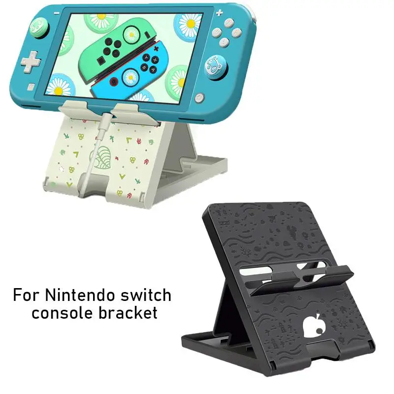 

For Switch Lite Holder Stand Game Accessories for Switch Stand Adjustable Bracket Animal Crossing Portable Chassis Base