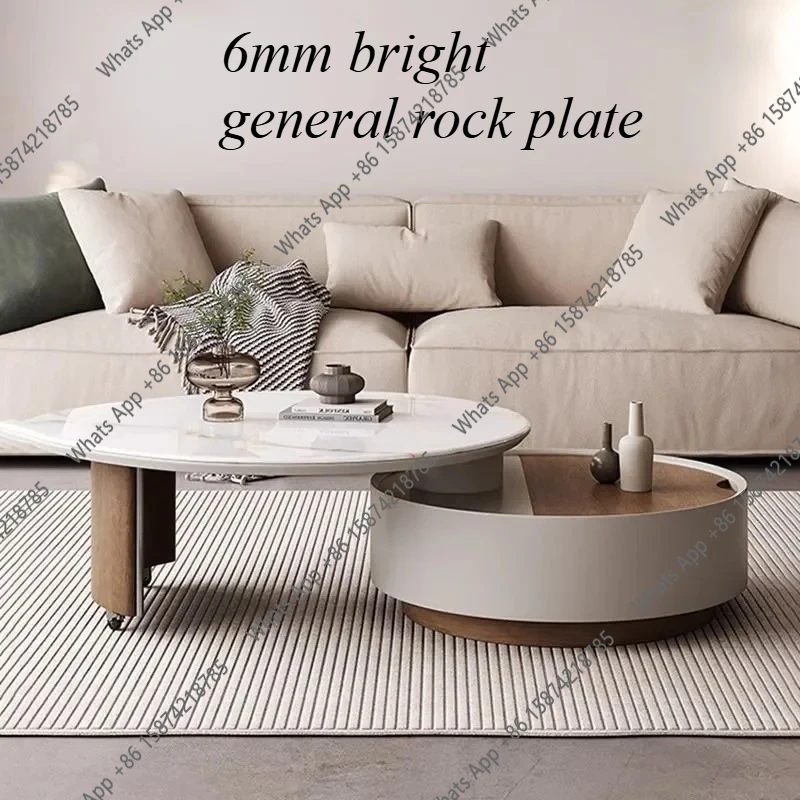 J Frame Storage Coffee Table Modern Clear Organizer Ornaments Coffee Table Glam Aesthetic Tavolino Da Salotto Home Furniture