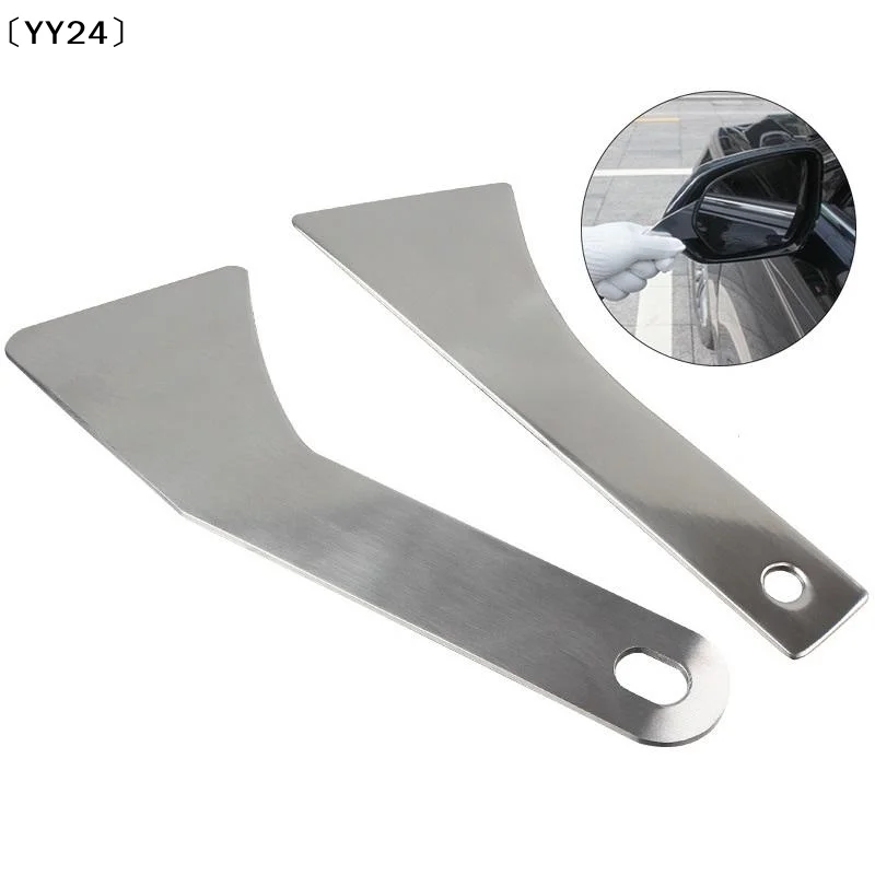 Stainless Steel Scraper Ultra  Scrapers Remove Residue From Steel, Aluminum And More Ends Offer Extra Leverage〔YY24〕