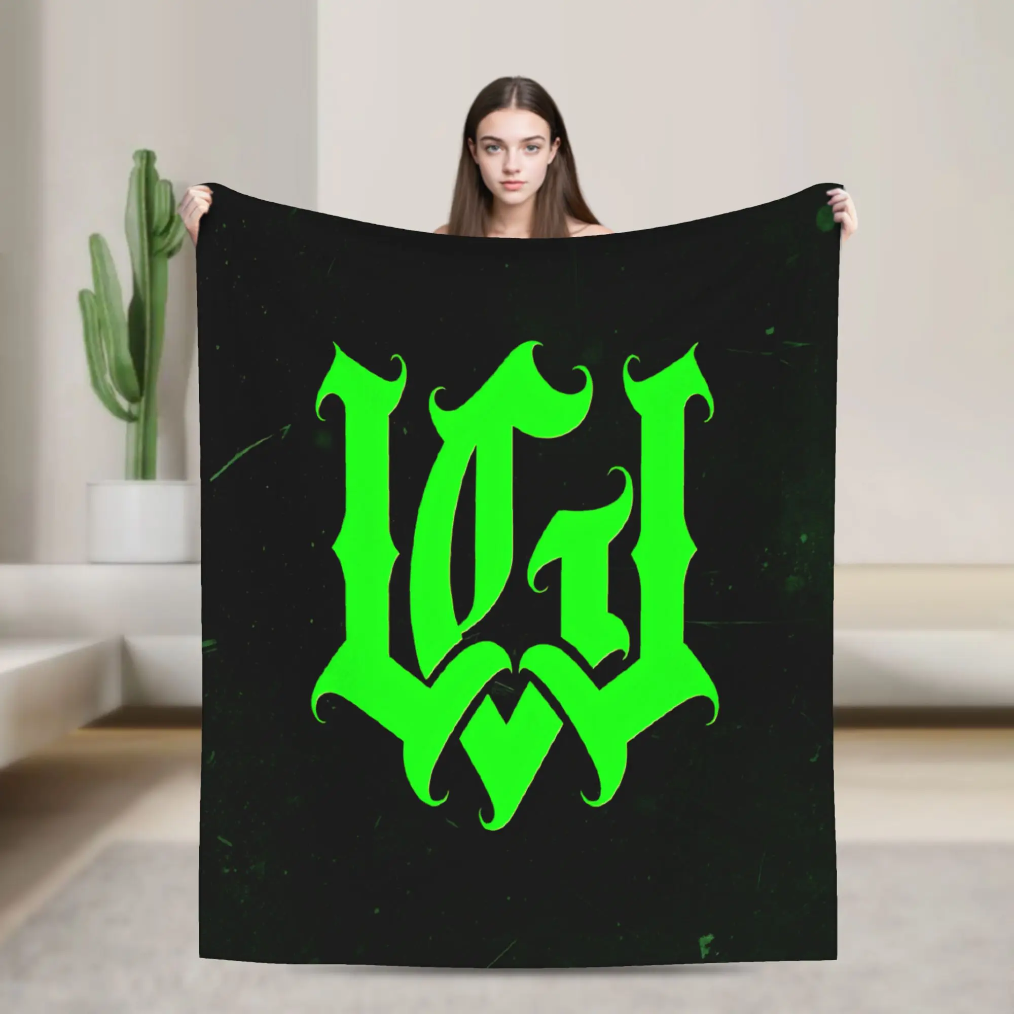 Rapper J-Jc Reyes Flannel Blankets  Warm Soft Throw Blanket for Living Room Airplane Travel Print Bedspread Sofa Bed Cover