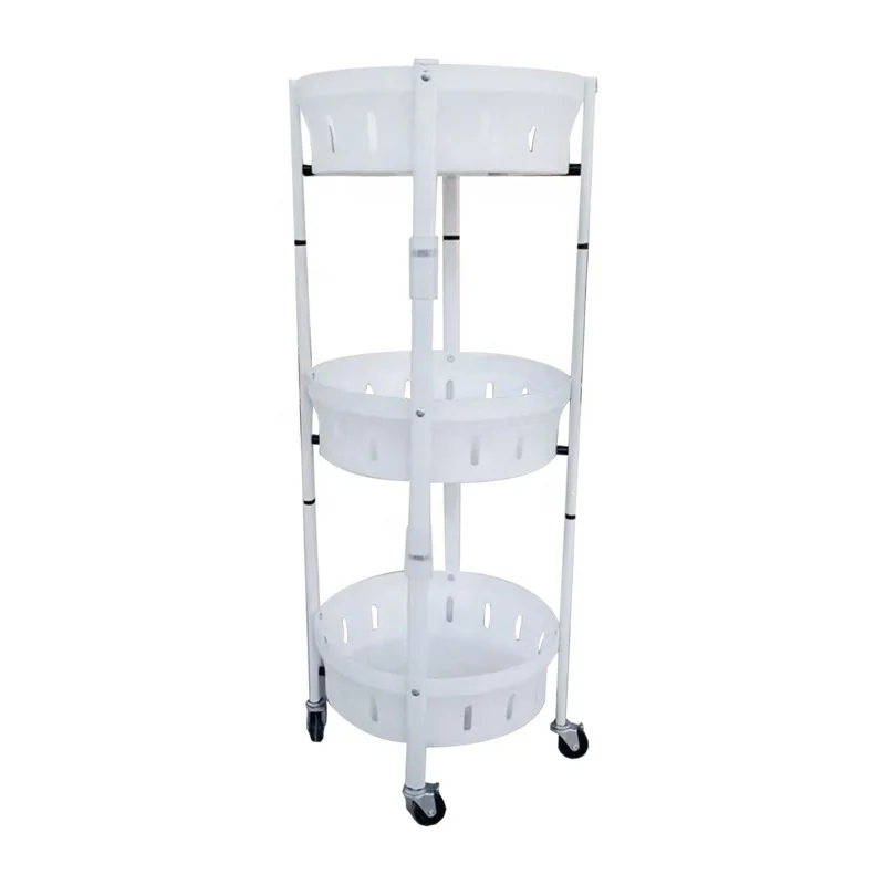 Direct collapsible vertical storage racks for kitchen and living rooms