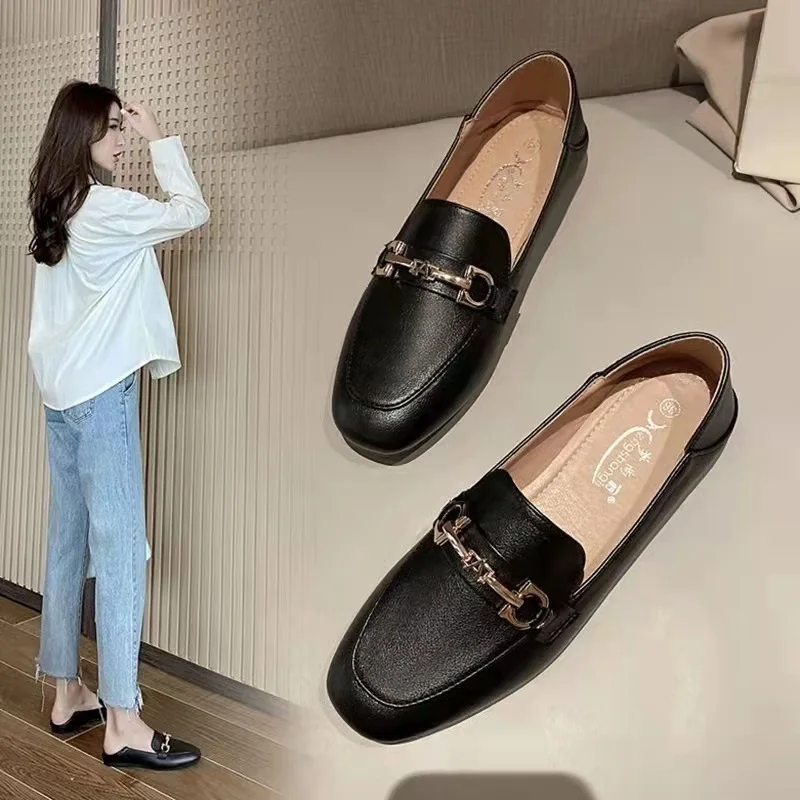 Women Shoes Slip on Loaf Ballet Shoes Women Moccasin Shoes Casual Fashion Sports Flat Shoes Luxury Women Casual Shoes