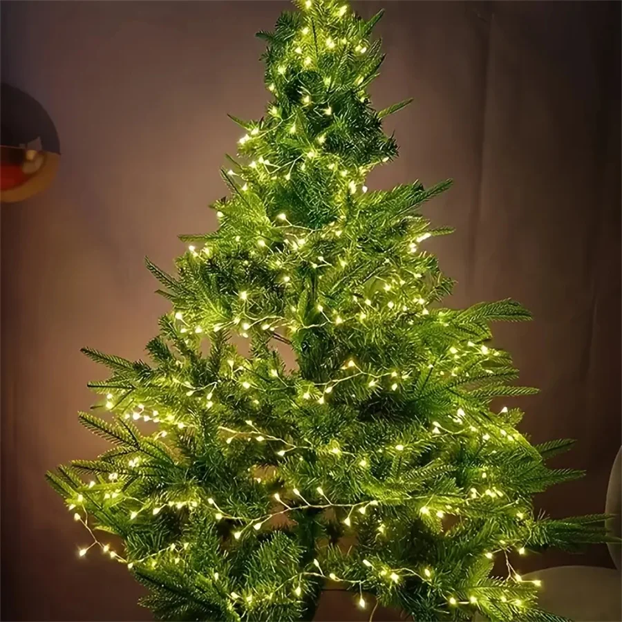 3M/6M/9M/12M Copper wire firecracker light string remote control USB plug-in romantic creative gift box decorative light