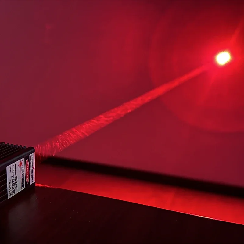 رأس ليزر أنبوب مرحلة وحدة الأشعة تحت الحمراء ، شعاع الدهون ، 638nm ، mW