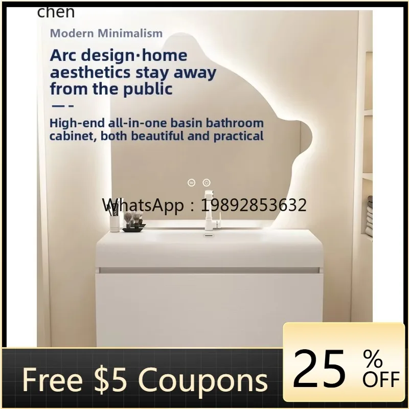 BB  simple arc wash basin bathroom cabinet combination toilet washbasin washbasin bathroom basin hanging cabinet