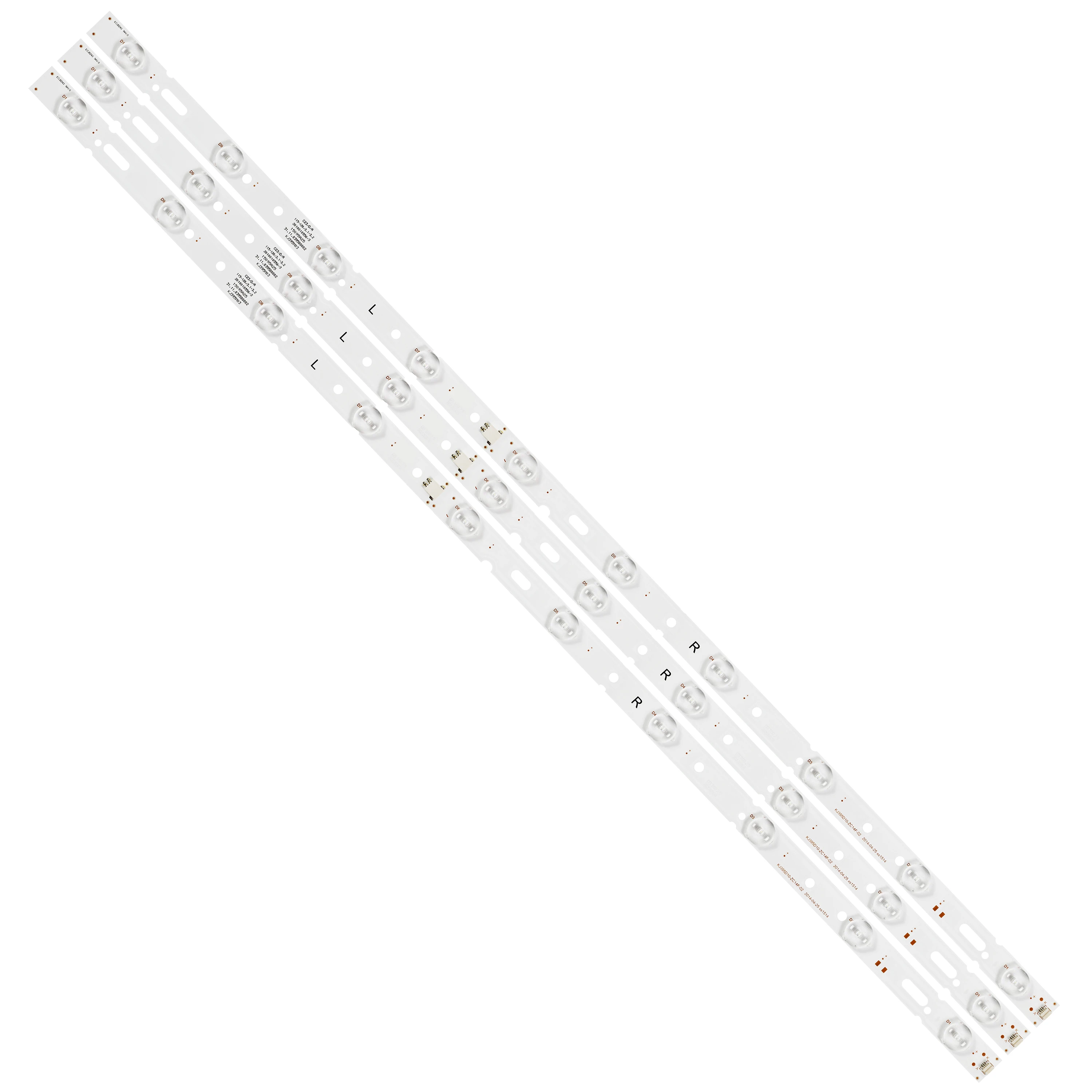 LED Backlight strip for JVC LT-40N530AA TS40 D40LW1000 HD40L41A-V02 HDLED42A8-40 KJ395D10-ZC14F-01 02 303KJ395033 303KJ395032