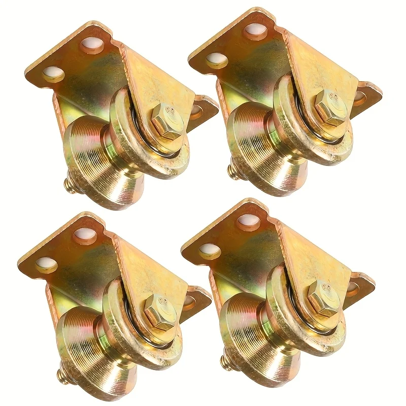 

2pcs 1.2 inch deep u groove sliding gate roller wheel pulley, double bearing surface galvanized 45 steel main body iron bracket.