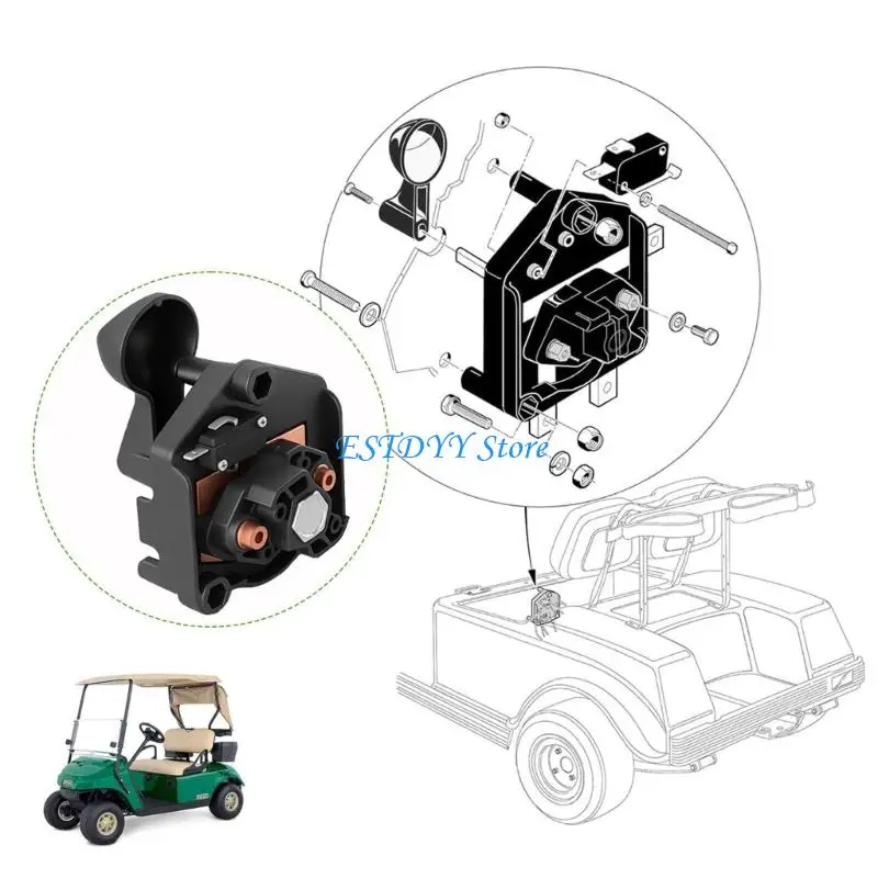 G6DE 101753003 36V Golf Cart Forward Reverse Switches Replacement Easy to Install