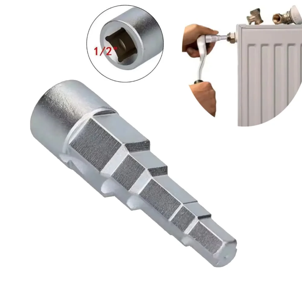 1pc Radiator Valve Ratchet Wrench For Versatile Carbon Steel Valve Core Removal Tool With Smooth Ratchet Action