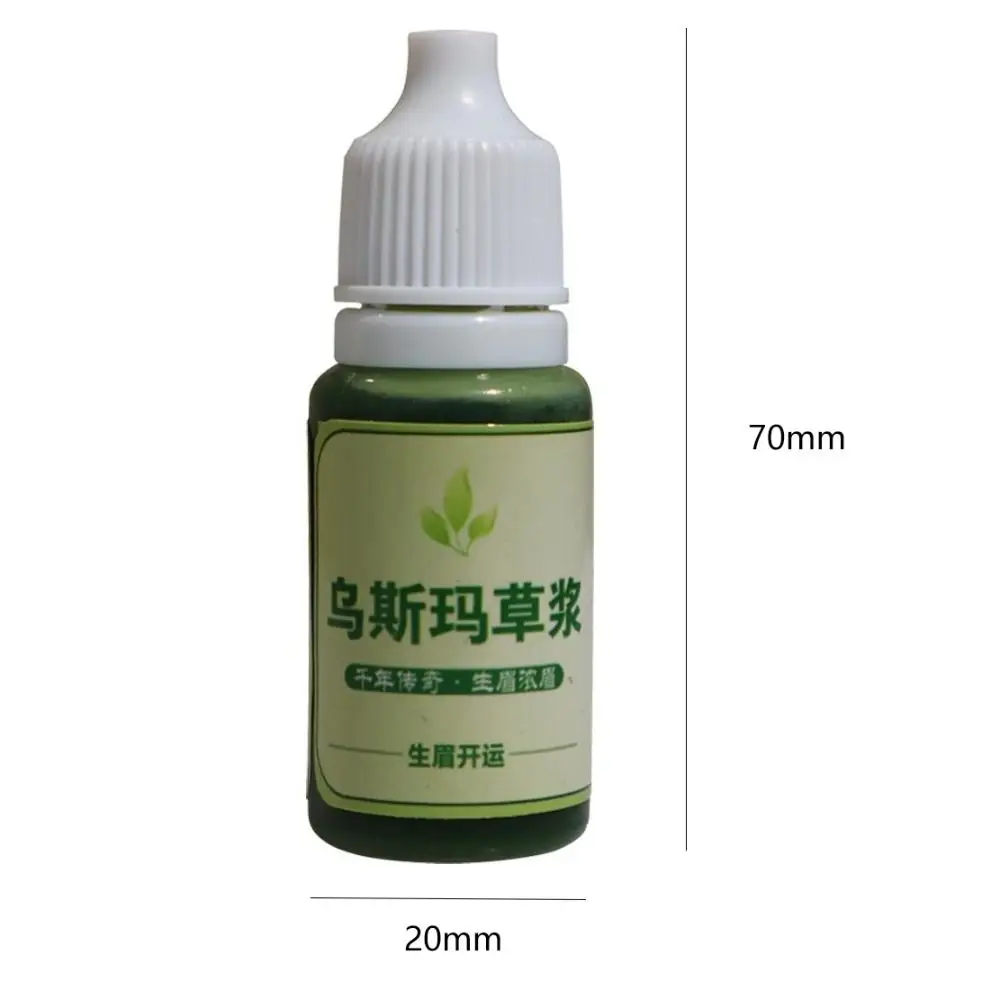 Usma Erba Crescita Del Sopracciglio Liquido Nutriente 10ml Crescita Delle Ciglia Nutriente Liquido Occhi Estratto di Trucco Essenza