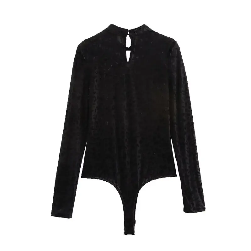 

Faionable Long Sve Velvet Jumpsuit Women's Design Sense Twist Knotted Burnout Autumn Winter New Sle All-Match Suit