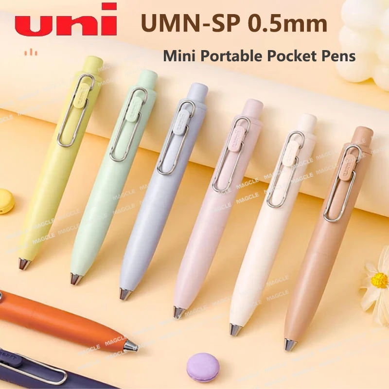

Uni Gel Ink Pen Uni-ball One New Lovely Colorful Barrel Low Gravity Nib Stable Writing Signture Pens Palm-size Kawaii Stationery