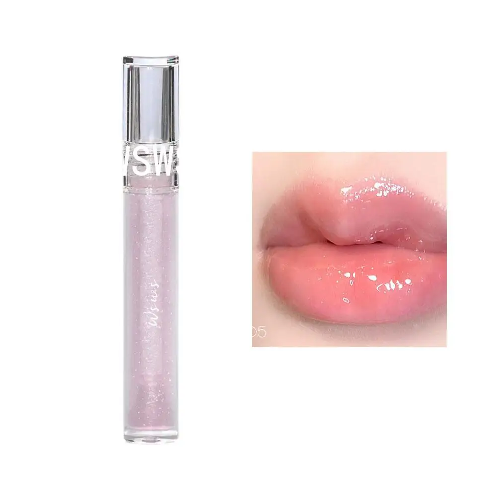 Hidratante Espelho Lip Gloss para Mulheres, Óleo, Bálsamo Feminino, Lábios Maquiagem Lip, Mancha de Cristal, Cosméticos Baratos, Lipgloss, Li I5e5