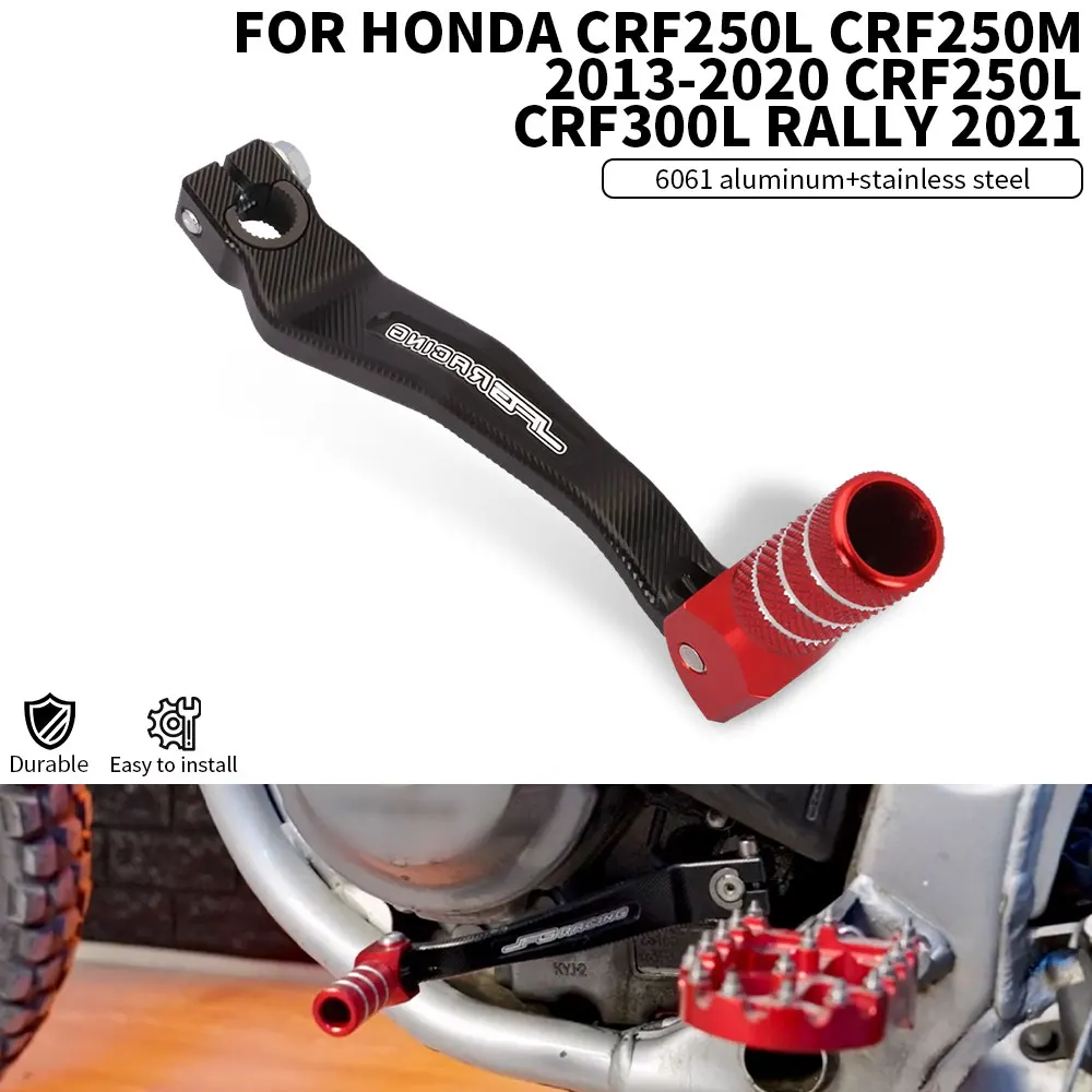 Motorrad Schalthebel Fuß Bremshebel Pedal CNC Aluminium Für Honda CRF250L CRF250M 2013-2020 CRF250L CRF300L RALLY 2021
