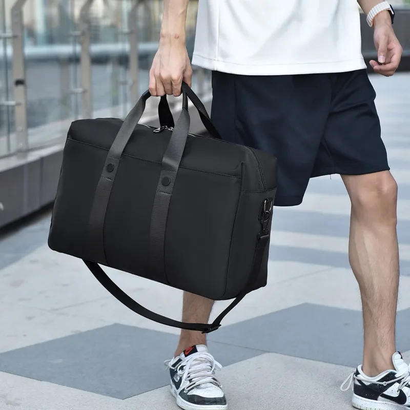 

Casual Oxford Travel Totes Bags Men Top-Handle Bags Large Capacity Business Handbags Waterproof Gym Fitness Bag Luggage Duffels