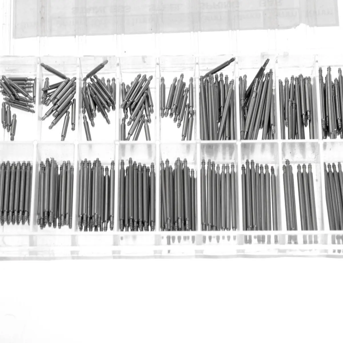 

270Pcs Stainless Steel Watch Band Spring Bars Set 8Mm-25Mm 18 Different Sizes Double Flange Silver Repair Tool Kit